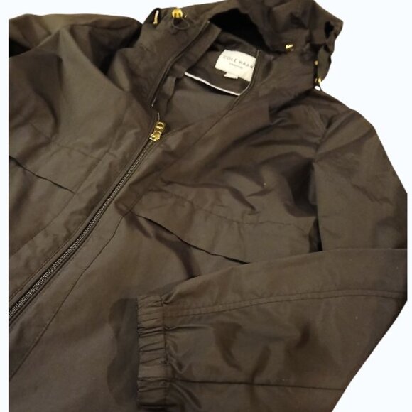 COLE HAAN Signature Black Lightweight Travel Jacket SP - Like New - Picture 5 of 16